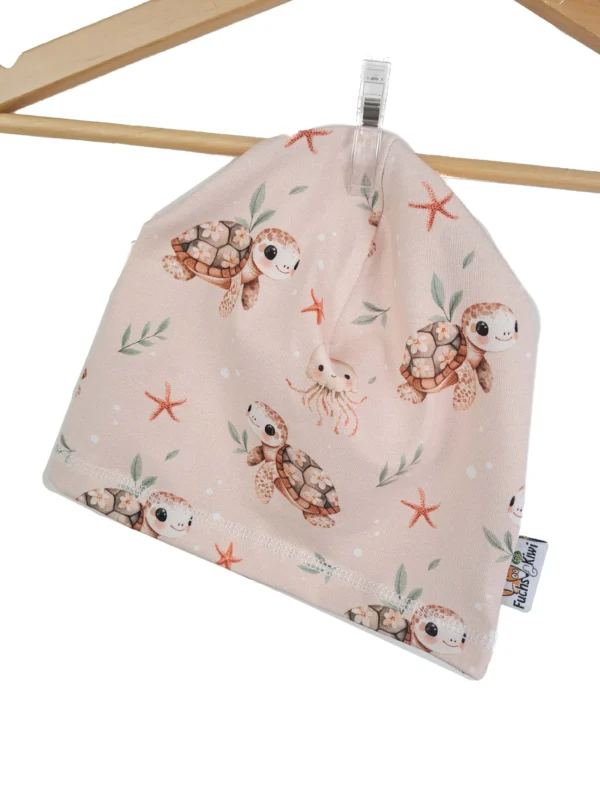 Beanie Unterwasserwelt sand