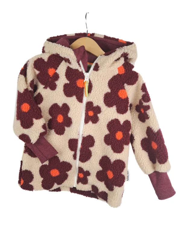 Fleecejacke Blumen