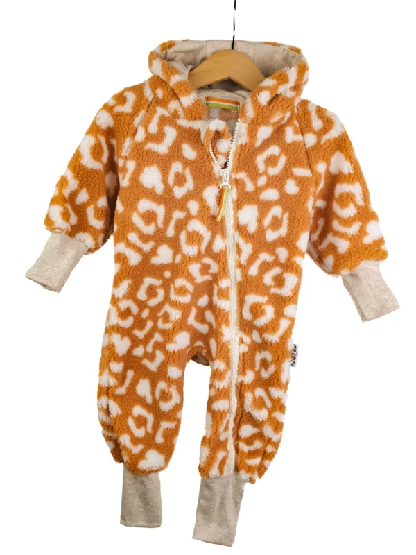 Fleeceoverall Leo apricot