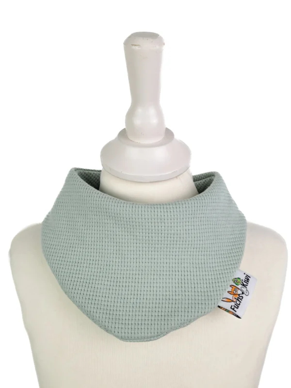 Halstuch Waffeljersey mint