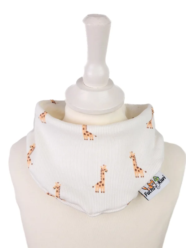 Halstuch Feinripp Giraffe