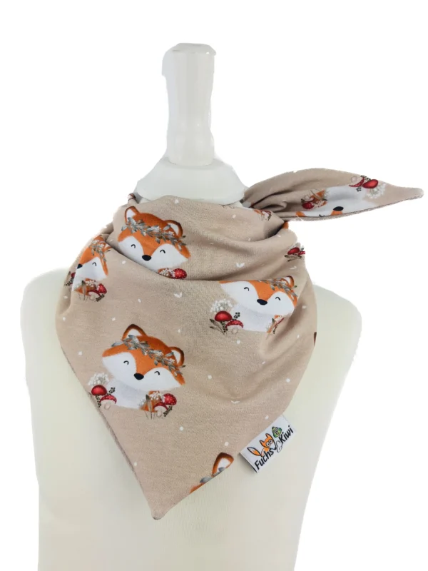 Halstuch zum Binden Fuchsi sand