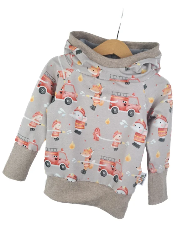 Hoodie Feuerwehrtiere