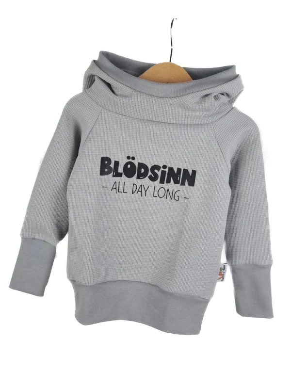 Hoodie Blödsinn all Day long-Patch