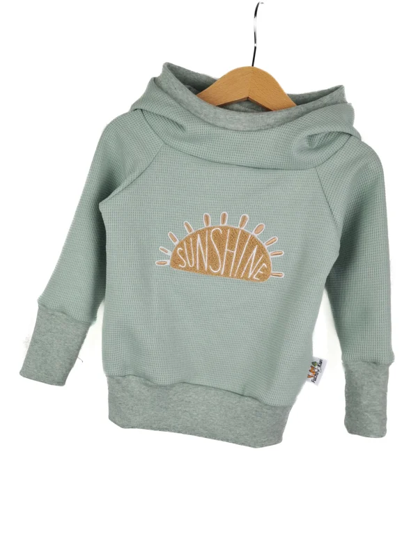 Hoodie Sunshine-Patch mint