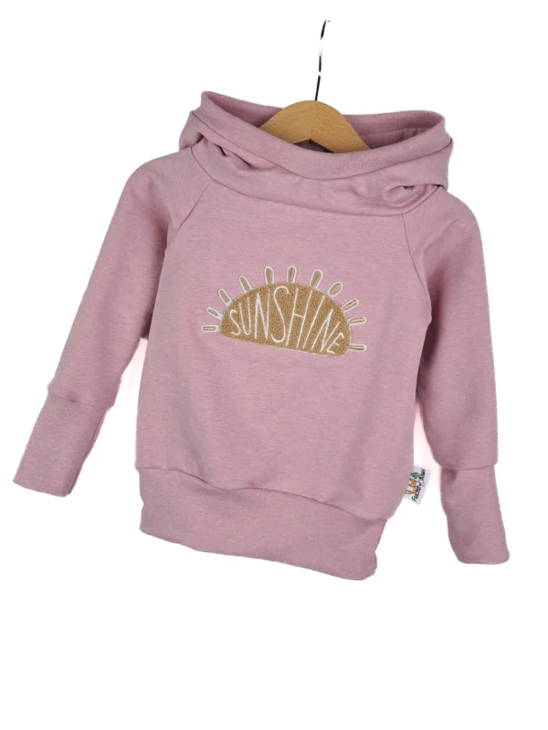 Hoodie Sunshine-Patch rosa