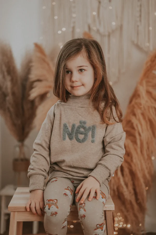 Hoodie Nö Patch – Bild 3