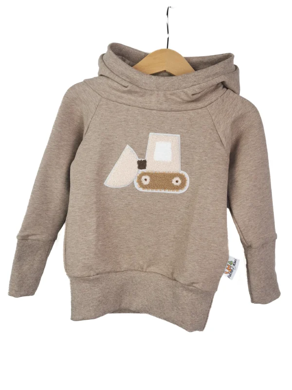 Hoodie Bagger-Patch sand