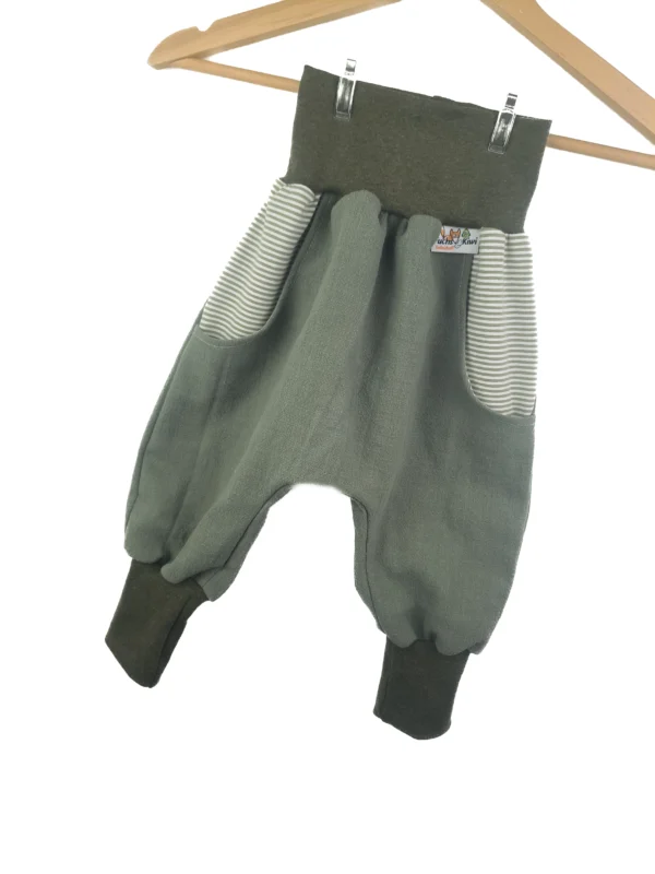 Pumphose mit Taschen khaki