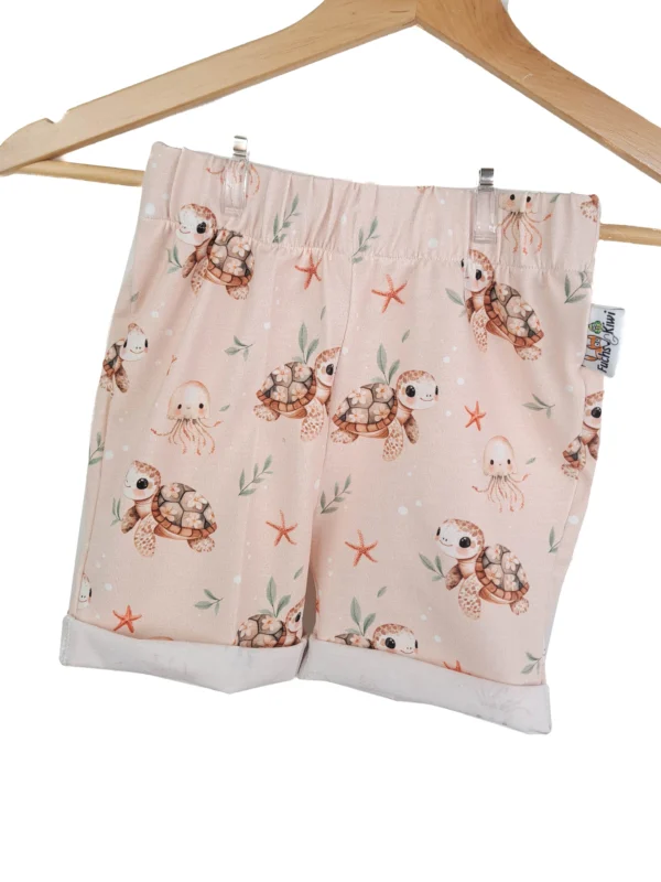 Kurze Shorts Unterwasserwelt sand