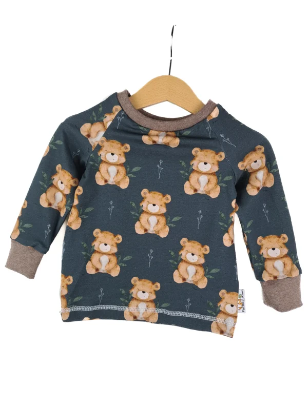 Langarmshirt Teddybär