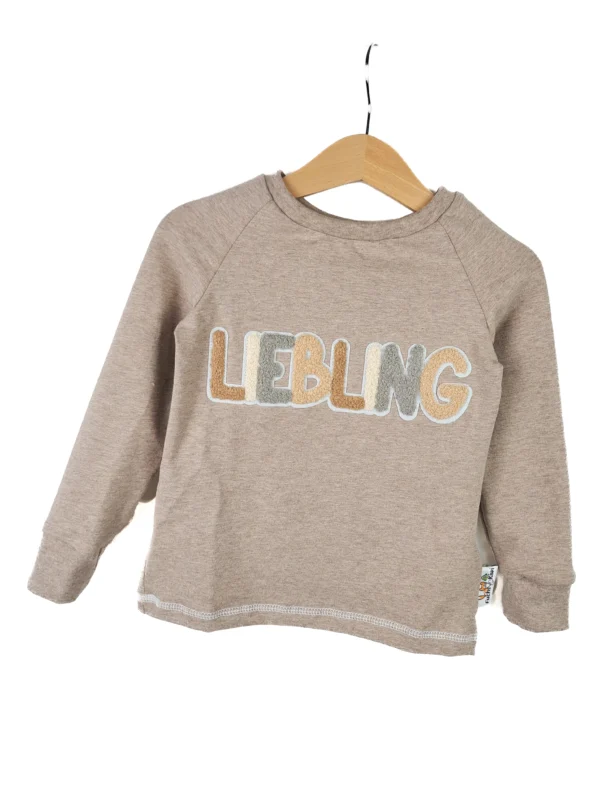 Langarmshirt Liebling-Patch