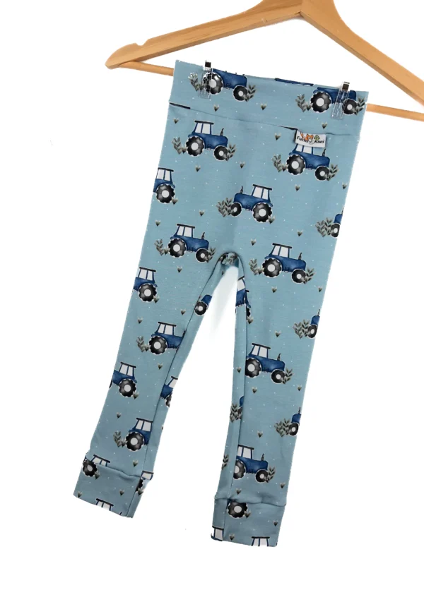 Leggings Traktoren blau