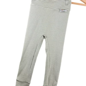 Leggings Streifen salbei