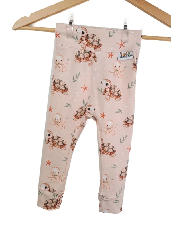 Leggings Unterwasserwelt sand