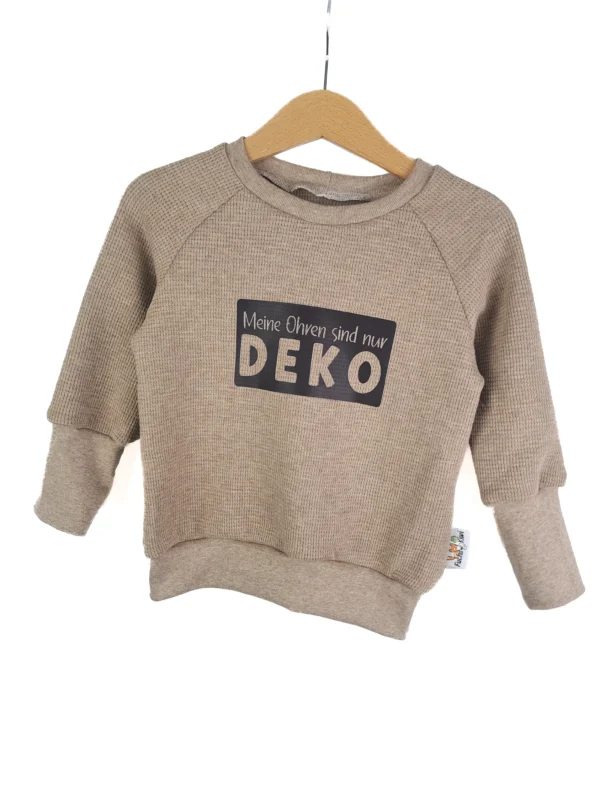 Pullover Meine Ohren sind nur Deko sand