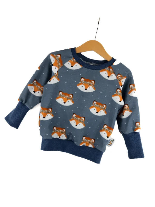 Pullover Fuchsi blau