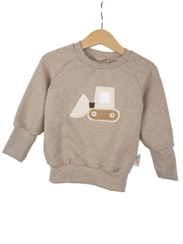 Pullover Bagger-Patch sand