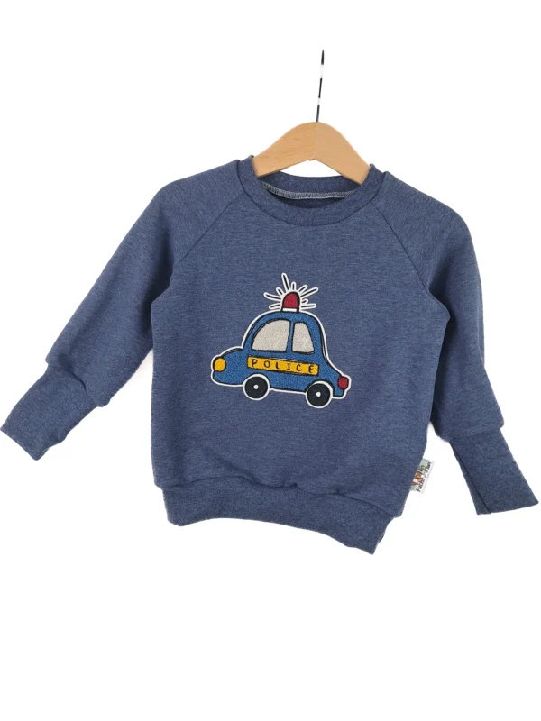 Pullover Polizei-Patch