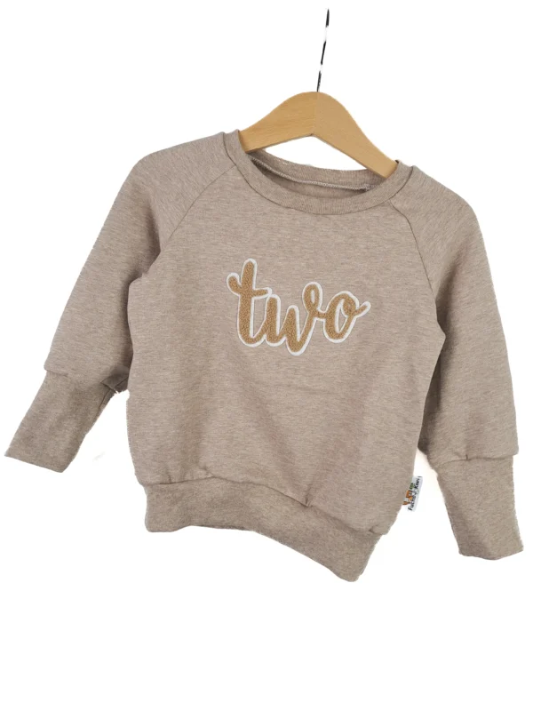 Pullover Two-Patch sand