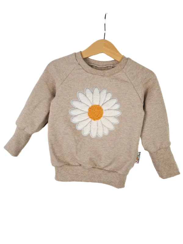 Pullover Gänseblümchen-Patch sand