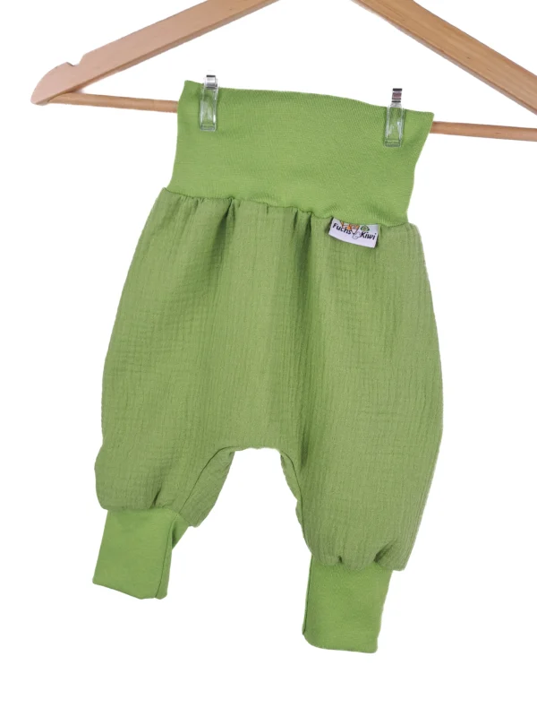 Pumphose Musselin Lime