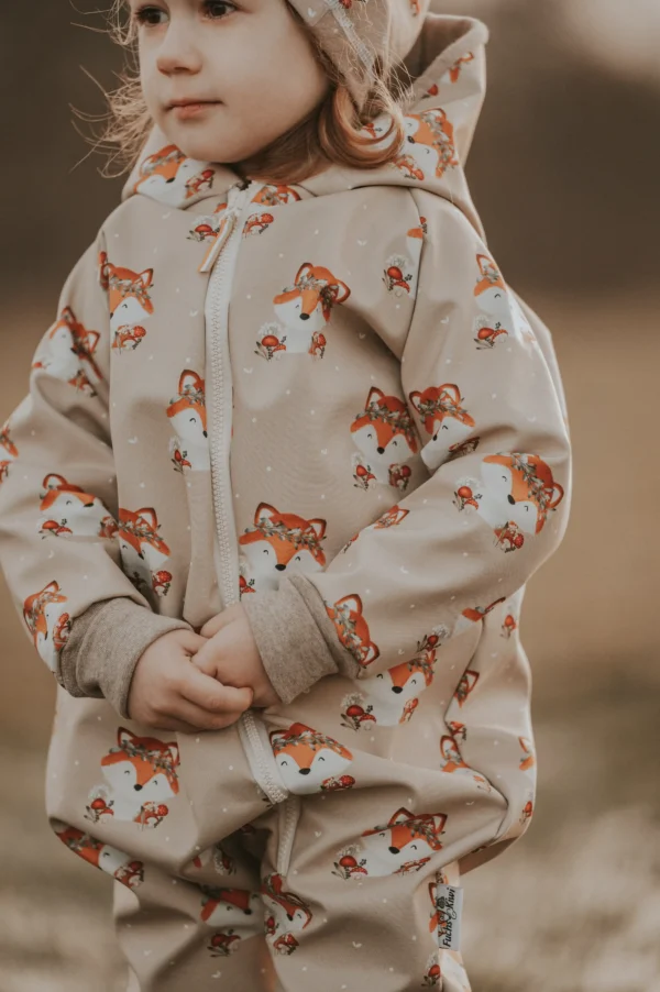 Softshellhose Fuchsi sand – Bild 3