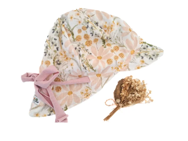 Sommerhut Musselin Blumenwiese