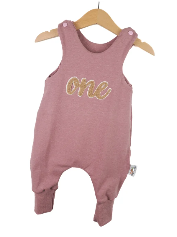 Strampler One-Patch rosa