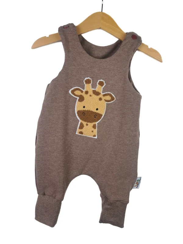 Strampler Giraffenkopf-Patch