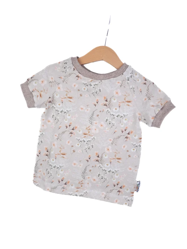 T-Shirt Blümchen sand