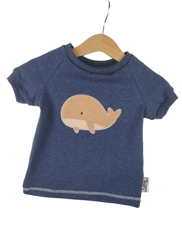 T-Shirt Wal-Patch blau