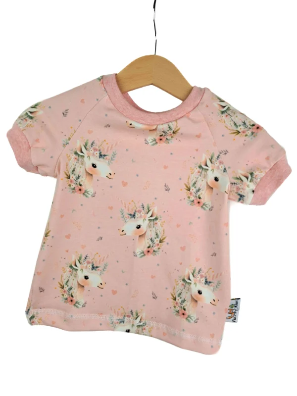 T-Shirt Einhorntraum rosa
