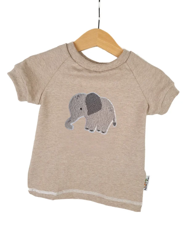 T-Shirt Elefant-Patch