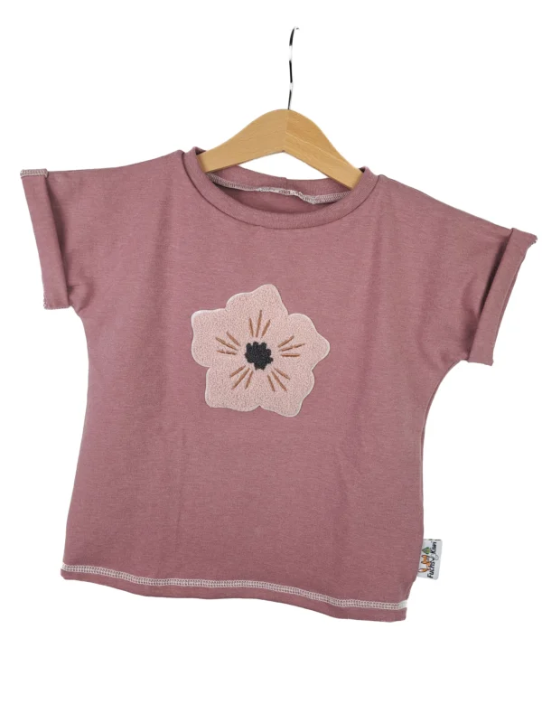 Shirty Blumentraum-Patch altrosa