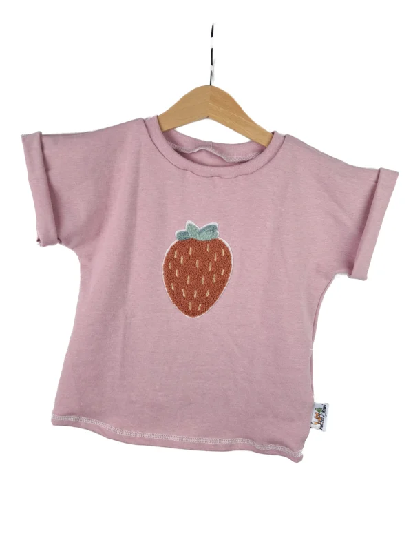 Shirty Erdbeere-Patch rosa