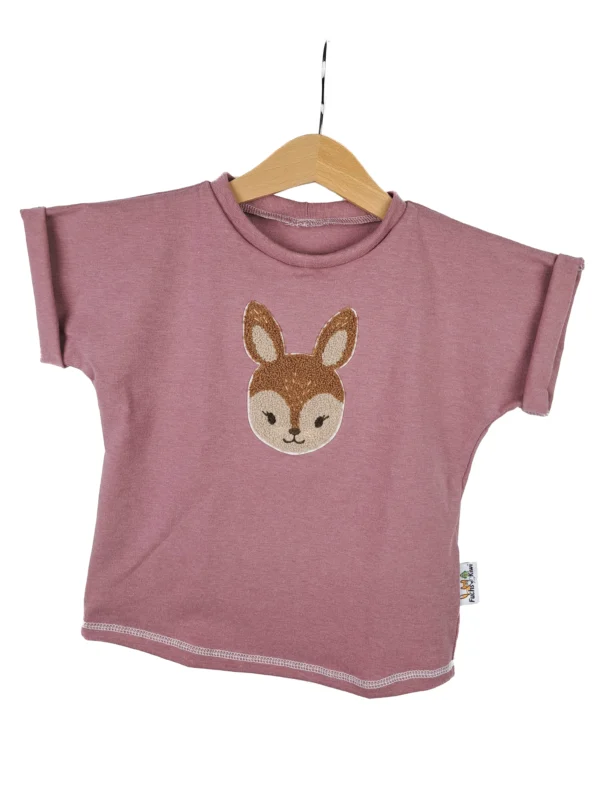 Shirty Reh-Patch rosa