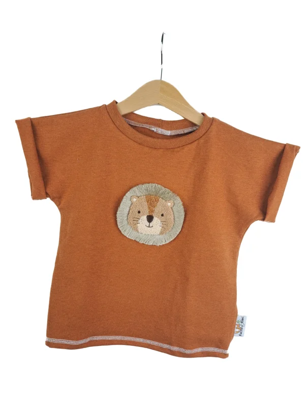 Shirty Löwenliebling-Patch rost