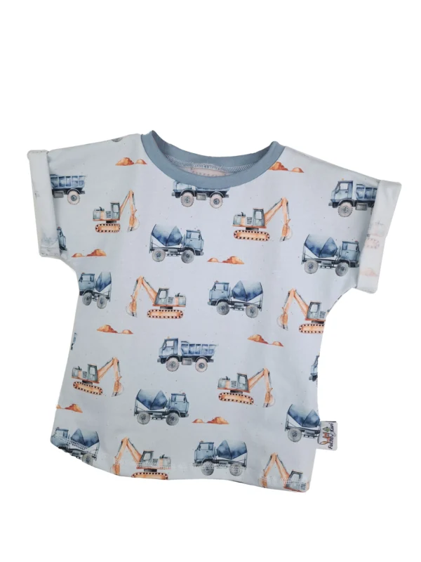 Shirty Baustelle blau