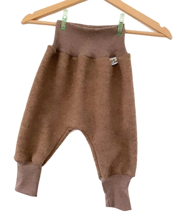 Walkpumphose braun meliert