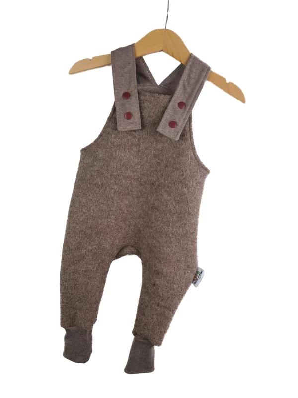 Walklatzhose braun meliert