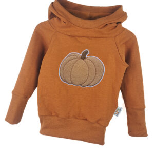 Hoodie Kürbis-Patch rost