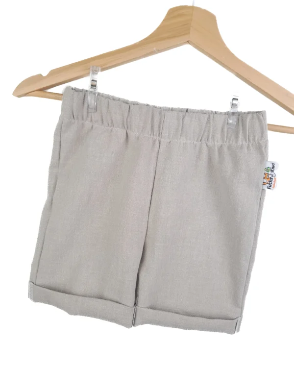 INDIVIDUELL Kurze Shorts Leinen sand