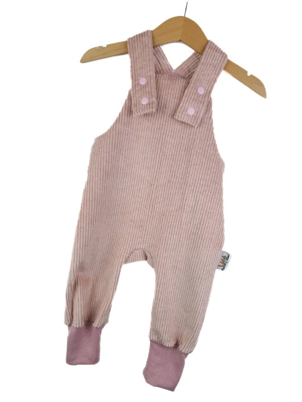 Latzhose Cord rosa