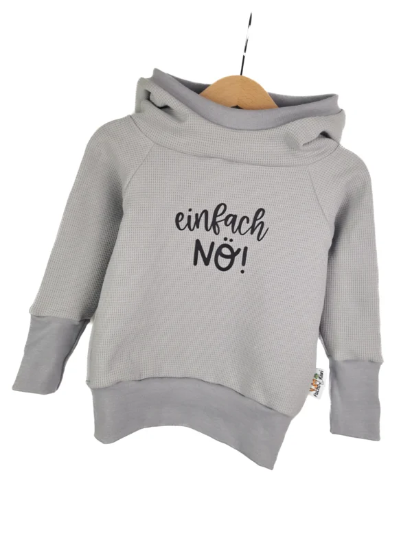 Hoodie Einfach Nö 86/92