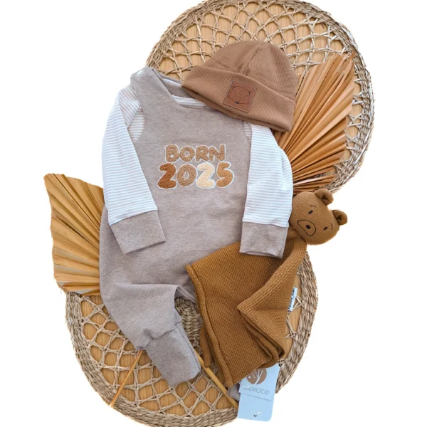Born 2025 sand Outfit