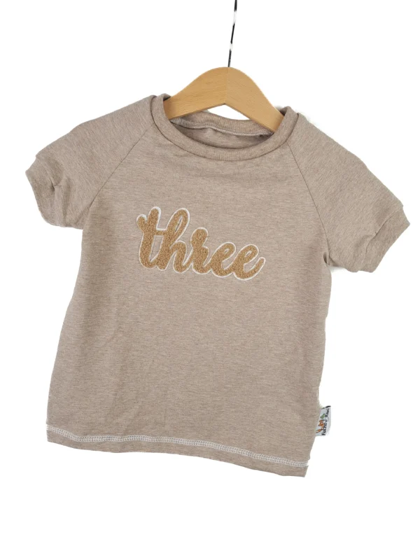 tshirt Three-Patch sand 86/92