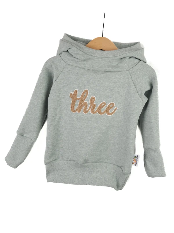 Hoodie Three-Patch mint 86/92