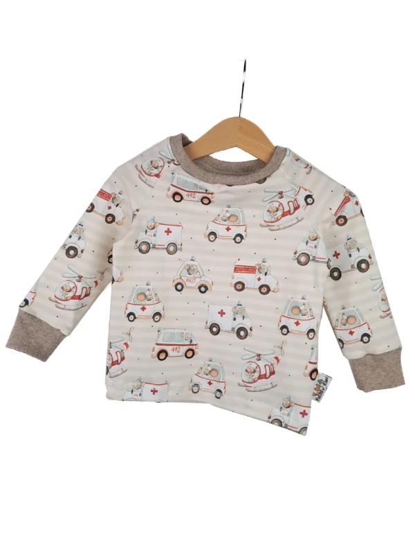 Langarmshirt Rettungsmaus 74/80