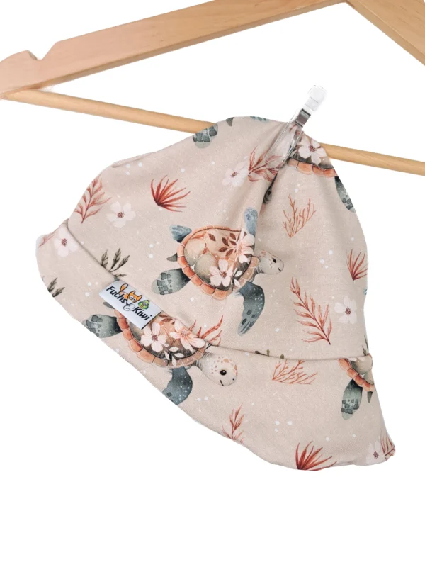 Sommermütze Schildkröten sand 48-50